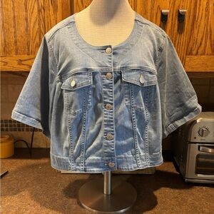 Torrid Light Blue Jean Jacket